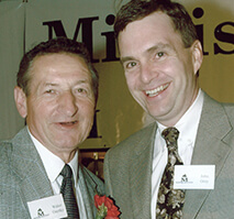 John Gray image with Walter Gretzky